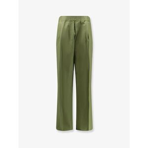 Laneus Men Viscose And Linen Trousers